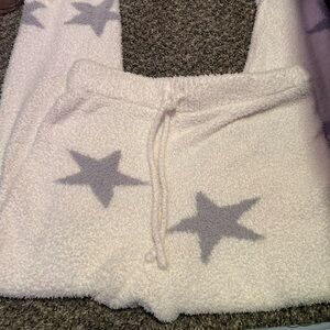 Pink Republic Cream Star Lounge Pants